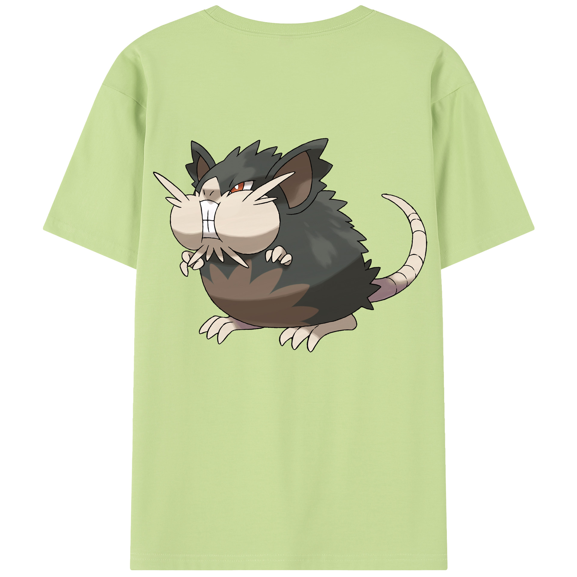 （画像用） ポケットモンスター Pokémon 綿100％半袖Tシャツ（背面プリント）